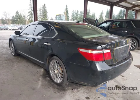 2007 Lexus Ls 460 L from USA, damaged, VIN JTHGL46F275007441